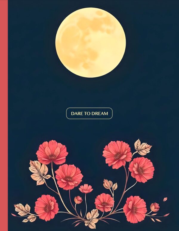 Dare to Dream Moonlight Bucket List Journal