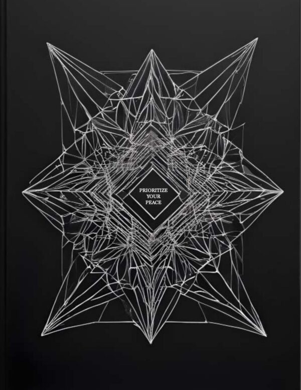 Geometric Kaleidoscope Self-Care Journal