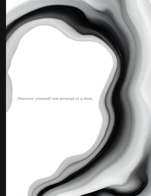 Monochrome Discovery Creative Writing Prompt Journal