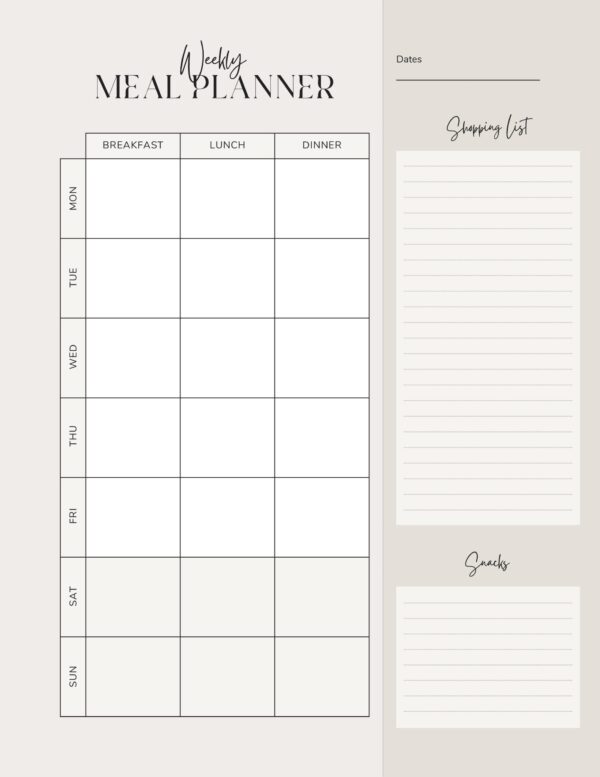 Avocado Meal Planner - Image 2