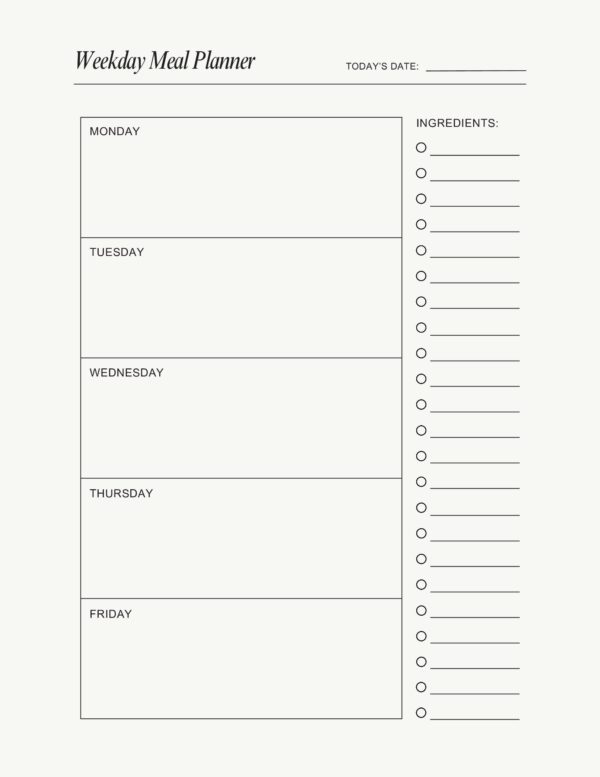 Avocado Meal Planner - Image 5
