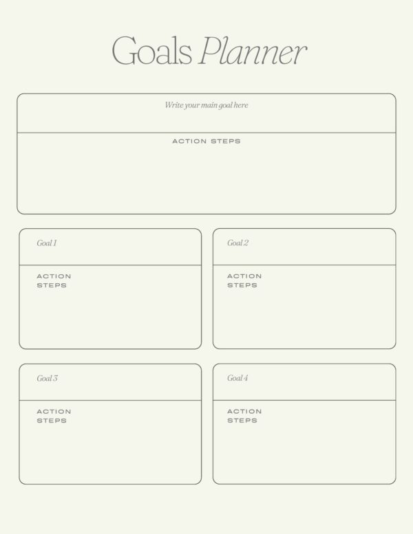 Bird and Butterfly Goal Planner - Image 5