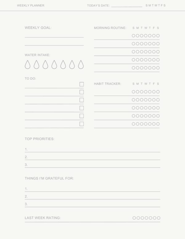 Bird and Butterfly Goal Planner - Image 9