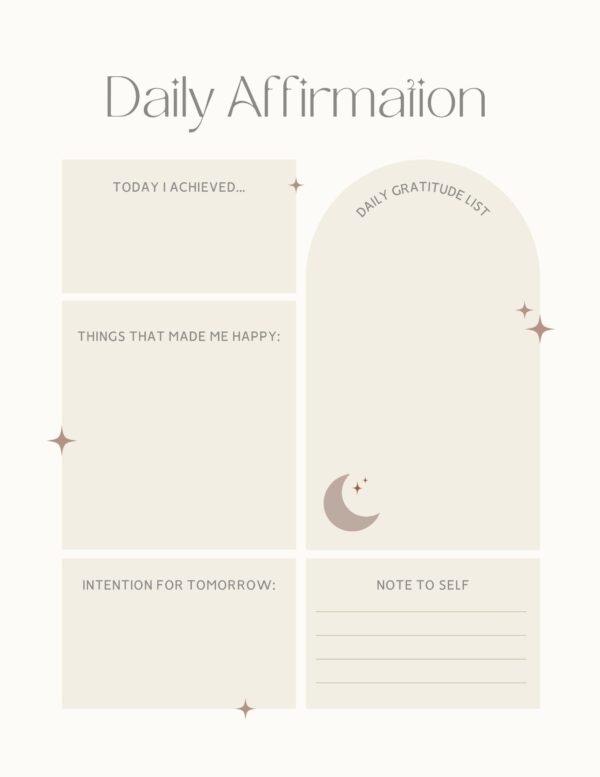 Botanical Balance Daily Affirmation Journal - Image 5