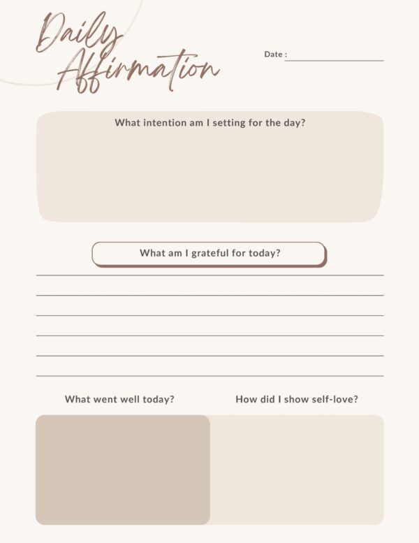 Botanical Balance Daily Affirmation Journal - Image 9