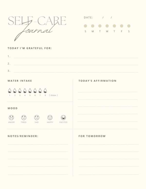 Botanical Balance Self-Care Journal - Image 2