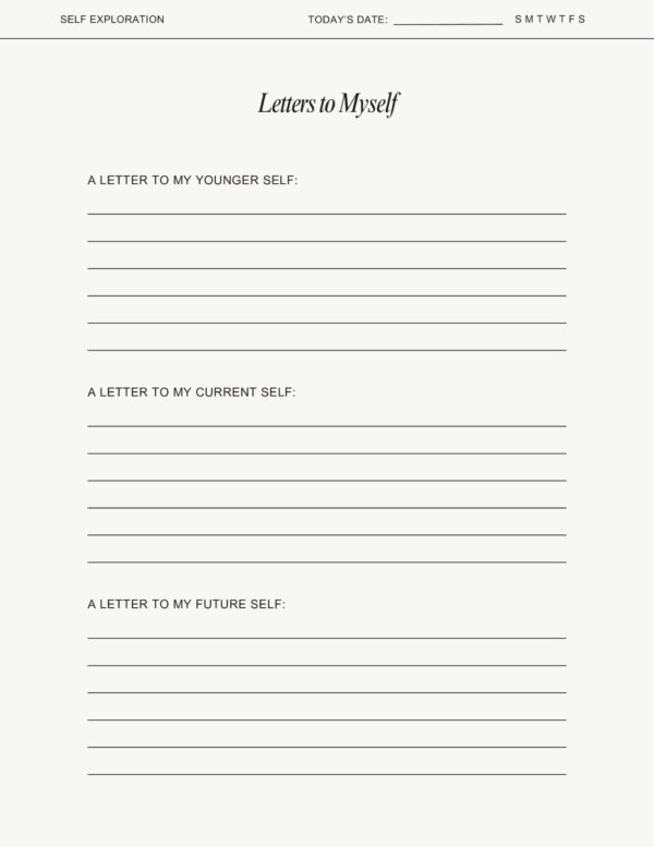 Swirl of Thoughts Creative Writing Prompt Journal - Image 3