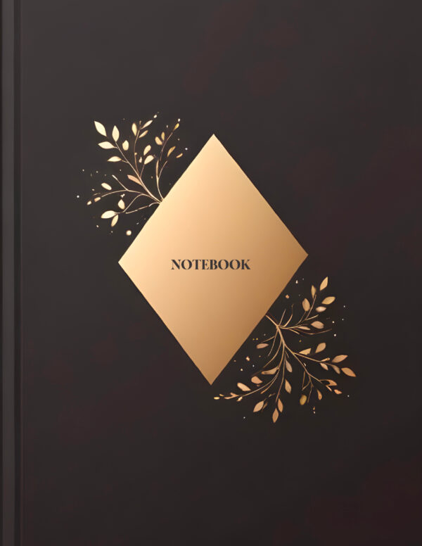 Golden Diamond Notebook