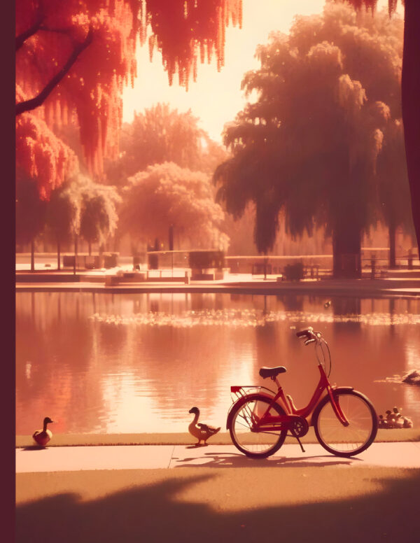 Autumn at the Lake Fitness Planner