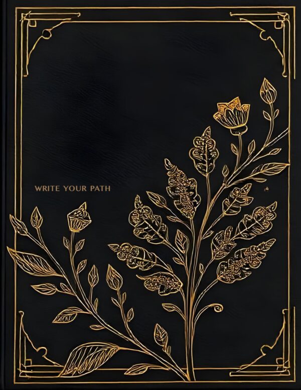 Midnight Path in Bloom Journal