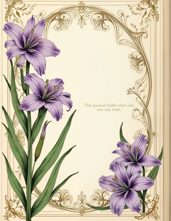 Lavender Lilies Journal - Image 5