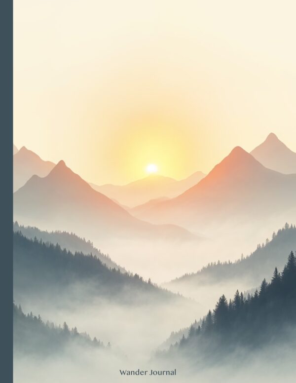 Misty Valley Wanderlust Journal