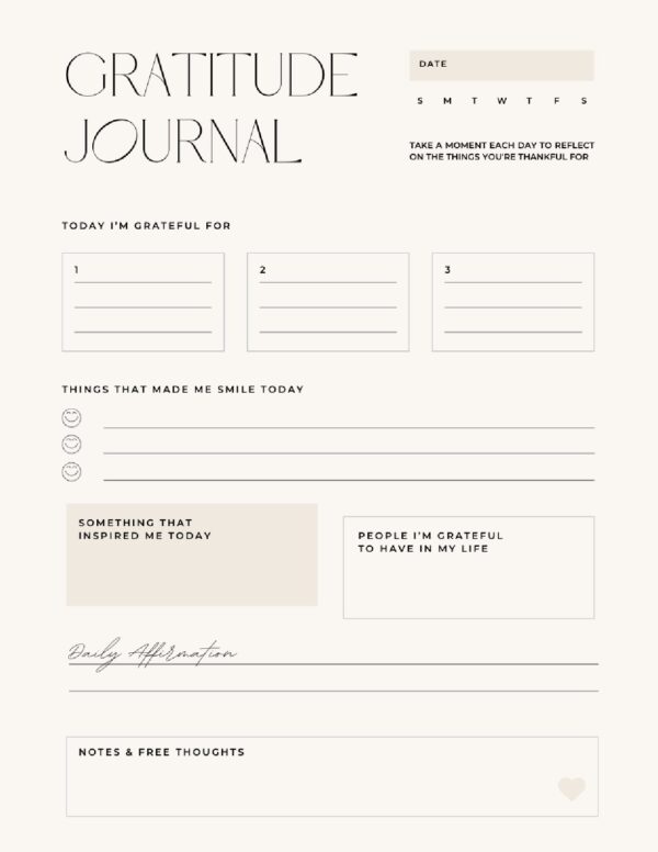 Morning Hike Gratitude Journal - Image 4