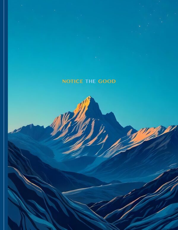 Clear Morning Mountain Gratitude Journal