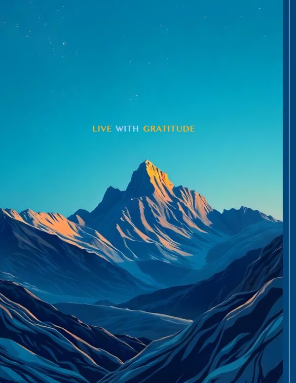 Clear Morning Mountain Gratitude Journal - Image 5