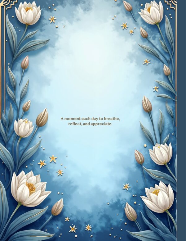 Night Blooming Lilies Gratitude Journal - Image 5