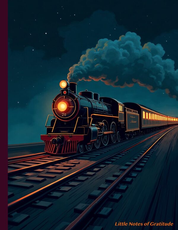 Midnight Departure Gratitude Journal