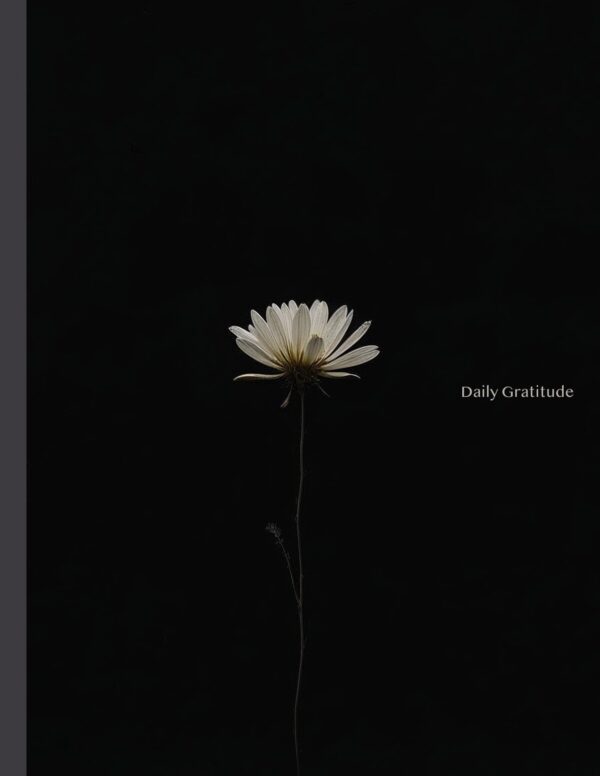 In Bloom ? White Daisy Gratitude Journal