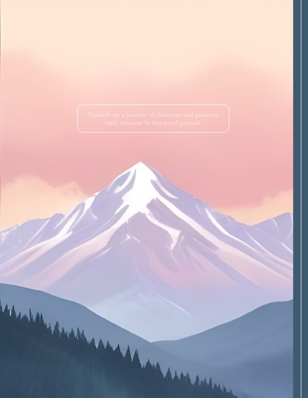 Pastel Peaks Travel Journal - Image 5