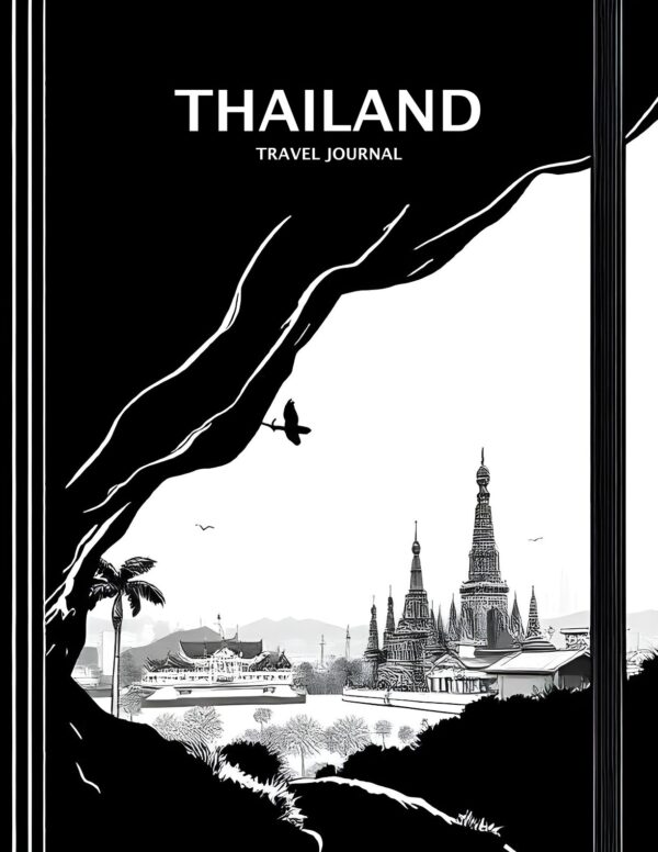 Black & White Thailand Travel Journal